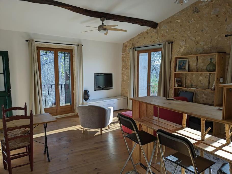 Appartement 1 Chambre, 55M2 - Maison De Village De Charme 17Eme Siecle - Garrigue Heraultaise Argelliers Ngoại thất bức ảnh